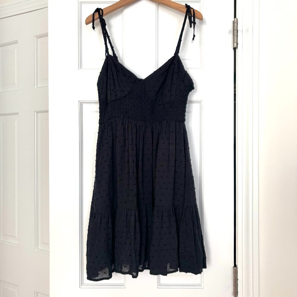 Wild Fable Sleeveless Fit & Flare Skater Mini Dress Black Small